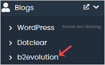 b2evolution softaculous