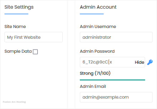 concrete5 install screen2