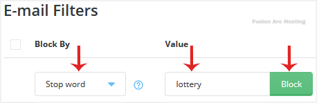 How to Block Emails Containing the Stop Word in DirectAdmin 6 da blockby stopword