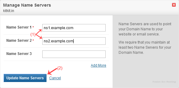 How to Update the DNS Nameservers at NetEarthOne or LogicBoxes-Based Registrars 12 dns update neo