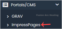 impresspages softaculous