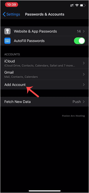 How to Add a cPanel Email Account on Apple/iOS 17 ios add mail account