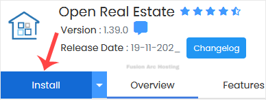 How to Install Open Real Estate via Softaculous in cPanel 15 openrealestate install button