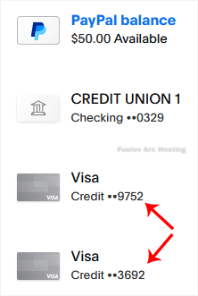 How to Remove a Debit or Credit Card From PayPal 8 paypal remove card select