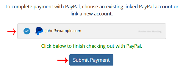 paypal subscribe accept