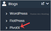 pivotx softaculous