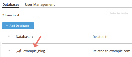 How to Download a Dump of a Database in Plesk 10 plesk database list
