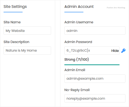 softaculous install general two