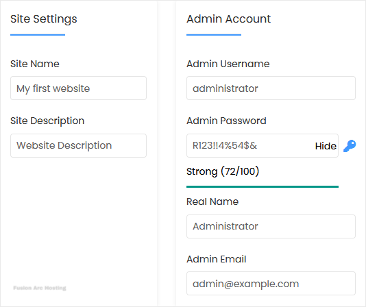 softaculous install screen2