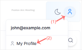 virtualizor account password
