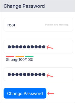 virtualizor change password root admin