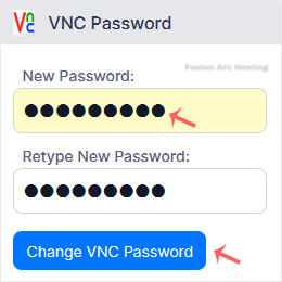virtualizor change vnc password final