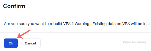 virtualizor data loss warning