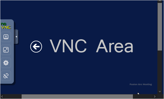 virtualizor html5 vnc area