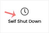 virtualizor self shutdown icon