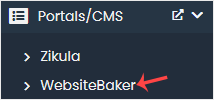 websitebaker softaculous