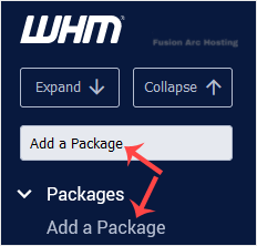 whm reseller add package pmkb