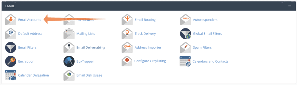 10 cpanel email accounts