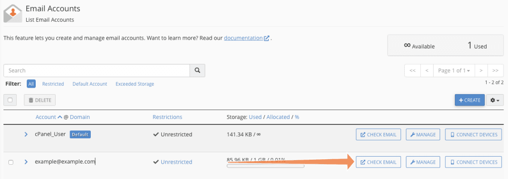 11 cpanel calendar roundcube 1